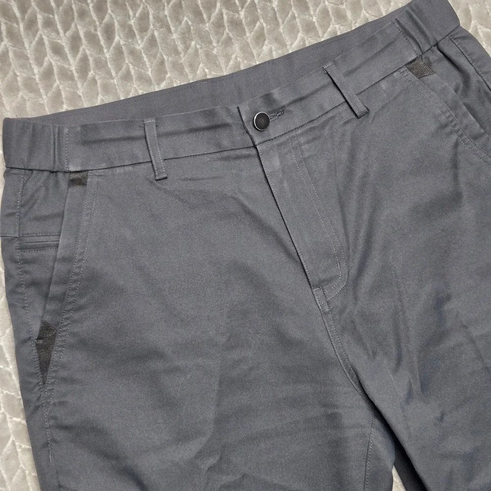 Jack Archer Space Black Jetsetter Technical Pants Mens 31x32 Polyester Chino